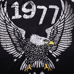 Everkaki Cotton 1977 Vintage T shirt Women Eagle Pattern Casual T Shirt Tees&Tops Retro Punk Boho Tee Shirt Femme Summer 2020