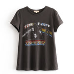 Vintage inspired pink floyd graphic Tee